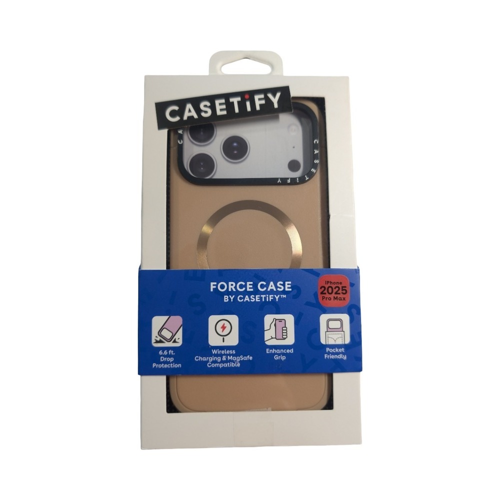 M8-O CASETiFY for Apple‎ iPhone 17 Pro Max Force Case - Taupe